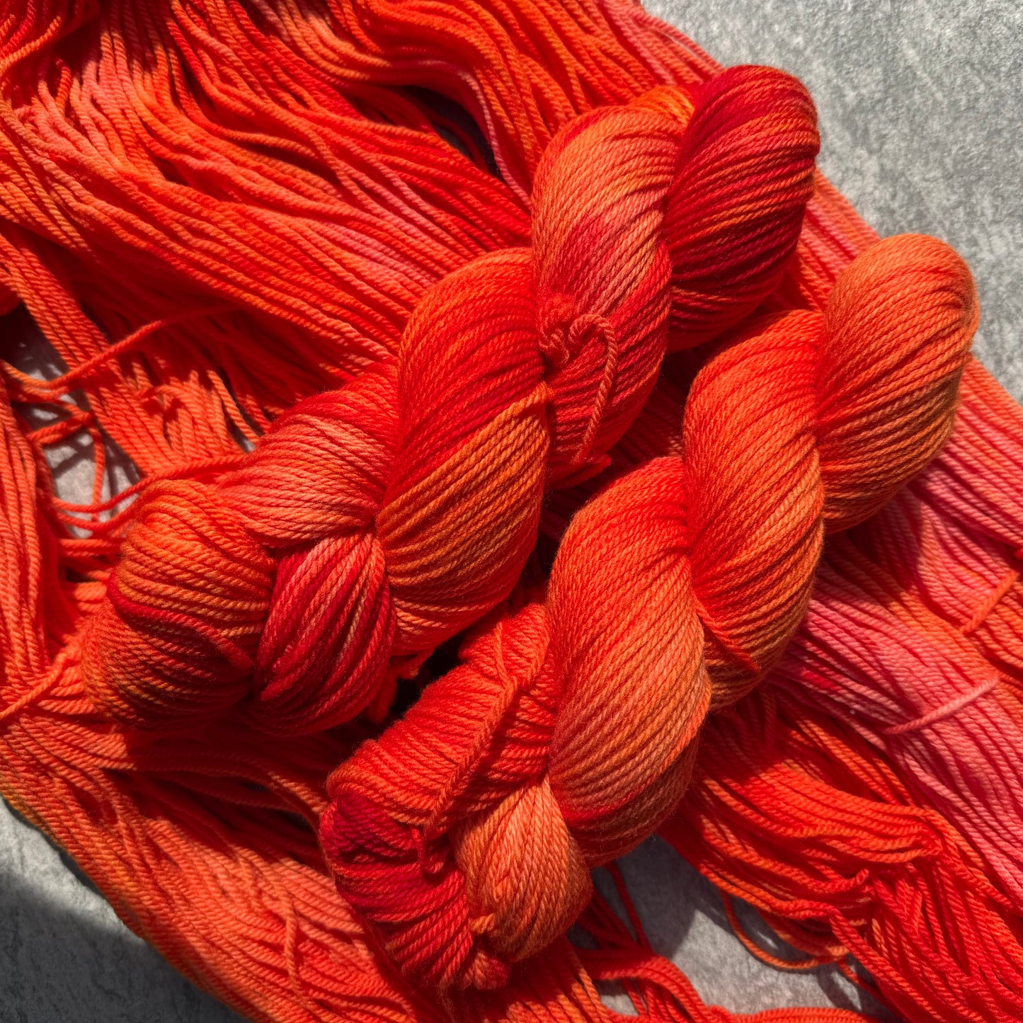The Adventures Of The Electric Tomato - Targhee Worsted