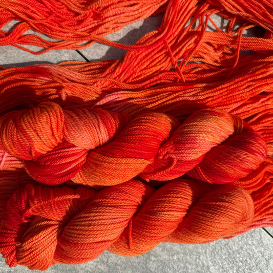 The Adventures Of The Electric Tomato - Targhee Worsted