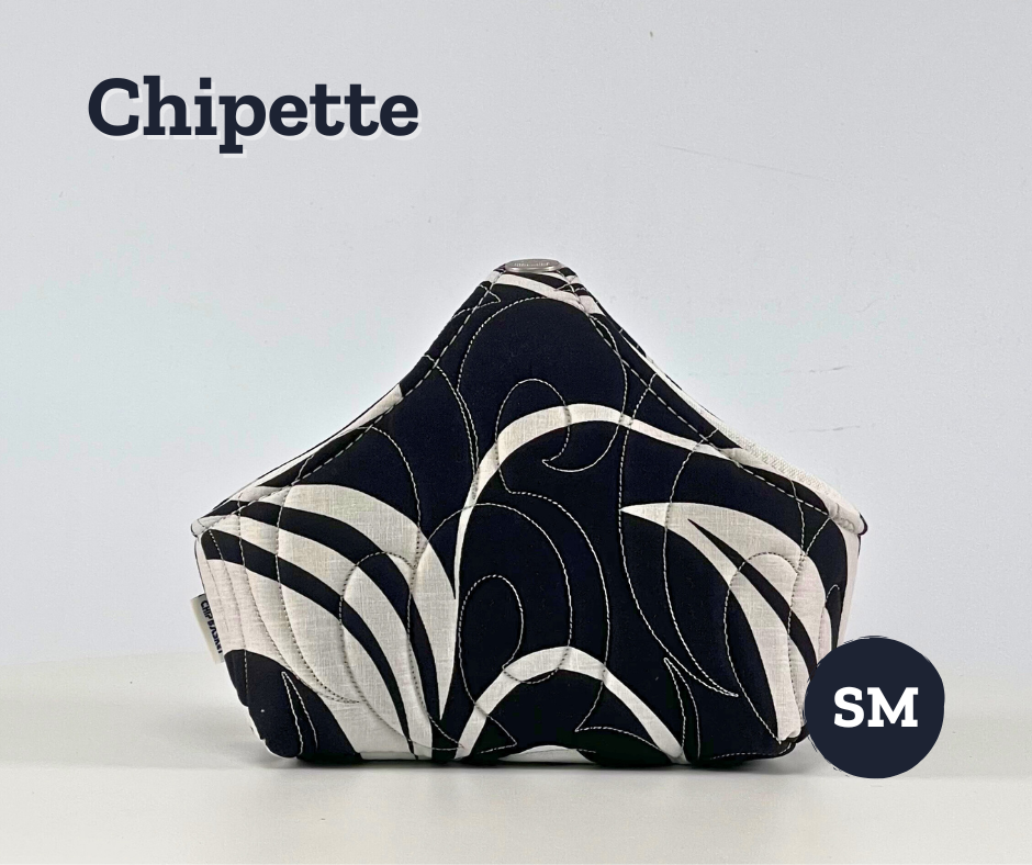 Chip Basket - Black Tie