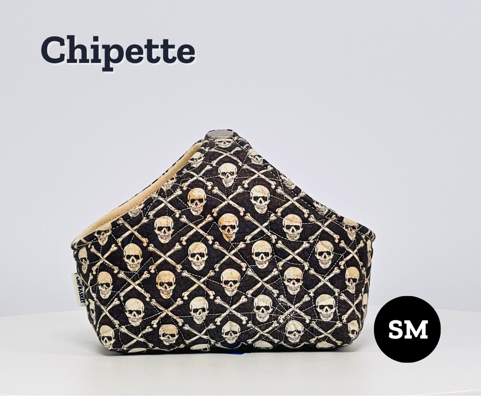 Chip Basket - Skulls & Bones