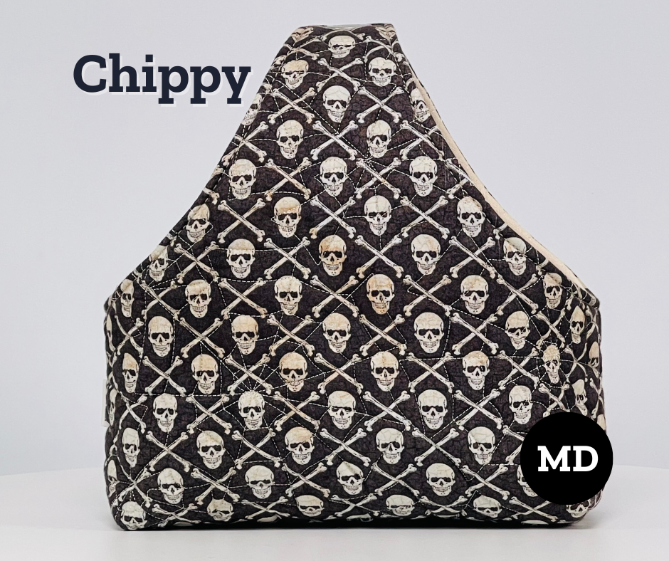 Chip Basket - Skulls & Bones