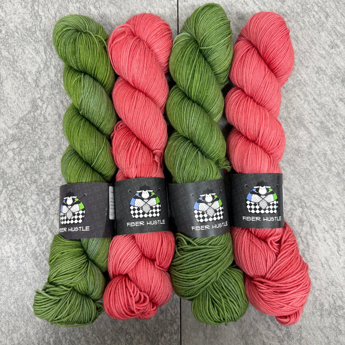 Pink Oyster & Green Funk Gunk Set