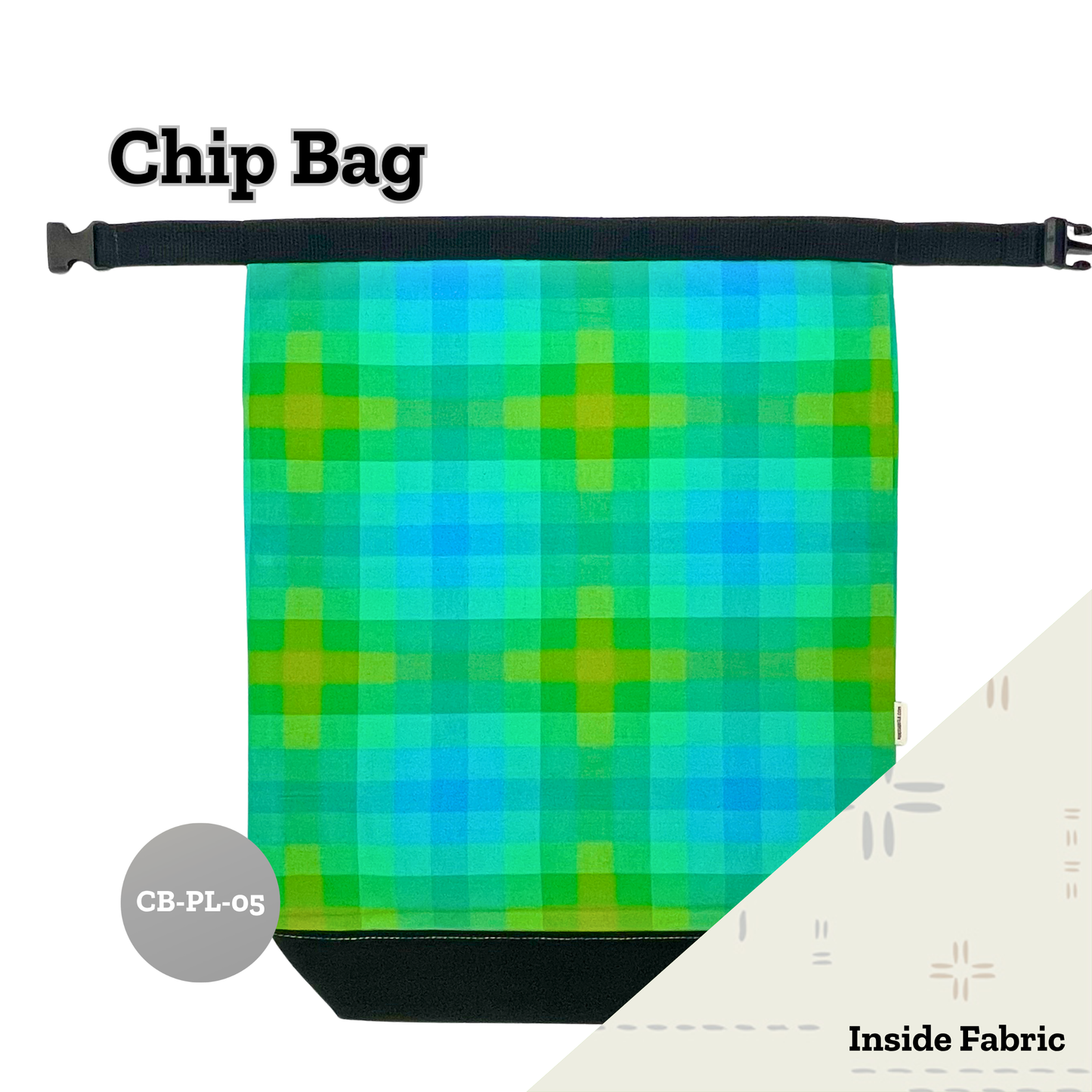 Chip Bag Plaids  (+ Inside Pockets)