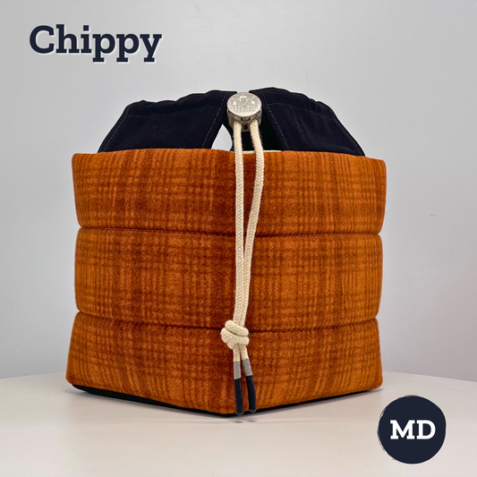 Chip Sack - Rustic Orange