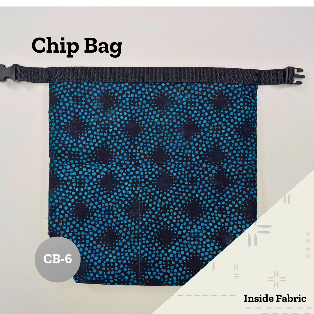 Chip Bag  (+ Outside & Inside Pockets)