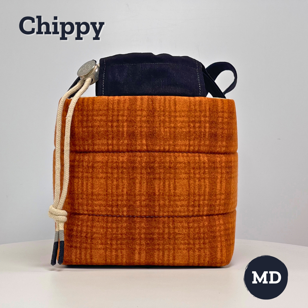 Chip Sack - Rustic Orange