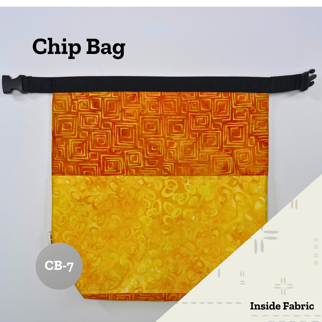 Chip Bag  (+ Outside & Inside Pockets)