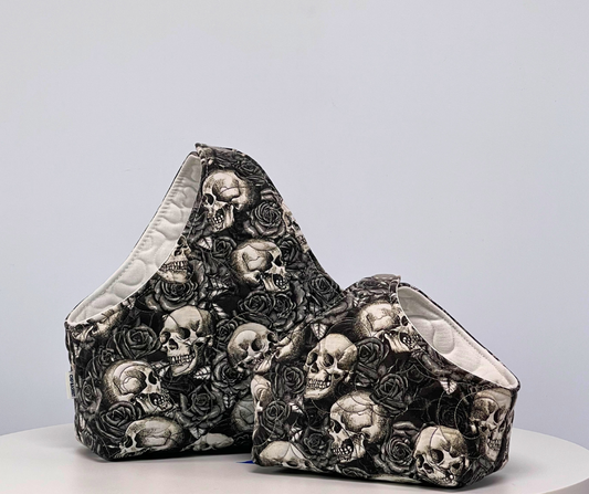 Chip Basket - Skulls & Roses