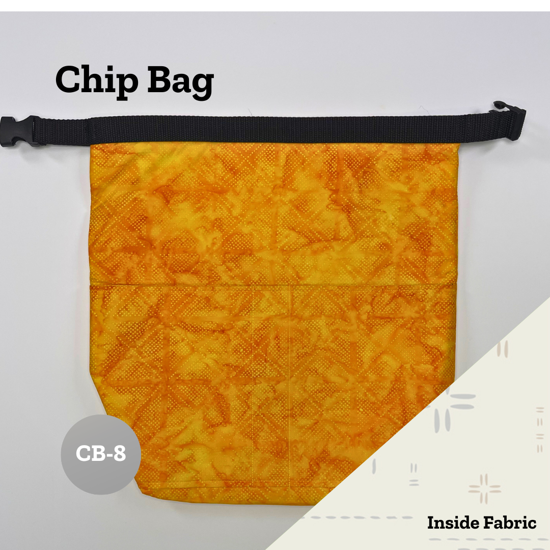 Chip Bag  (+ Outside & Inside Pockets)