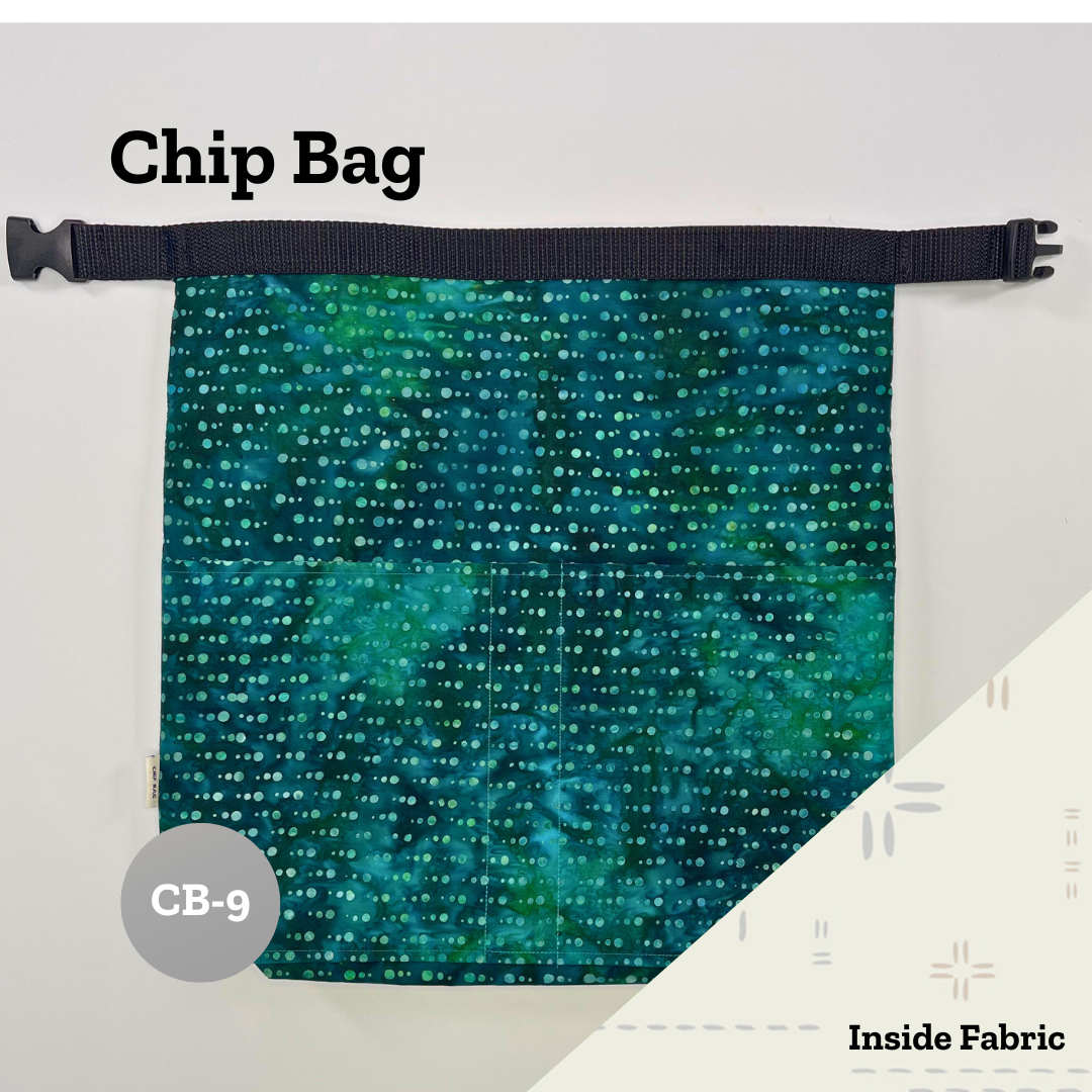 Chip Bag  (+ Outside & Inside Pockets)