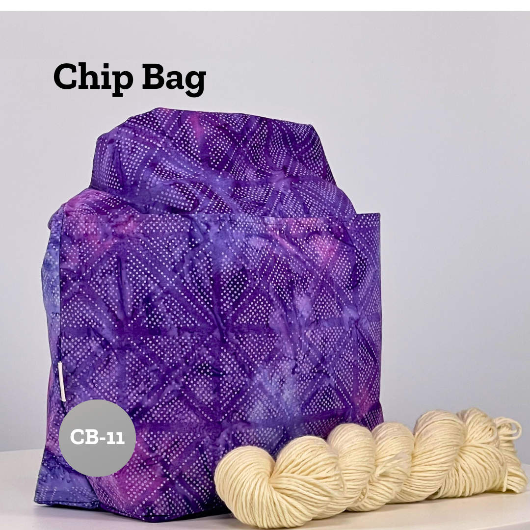 Chip Bag  (+ Outside & Inside Pockets)