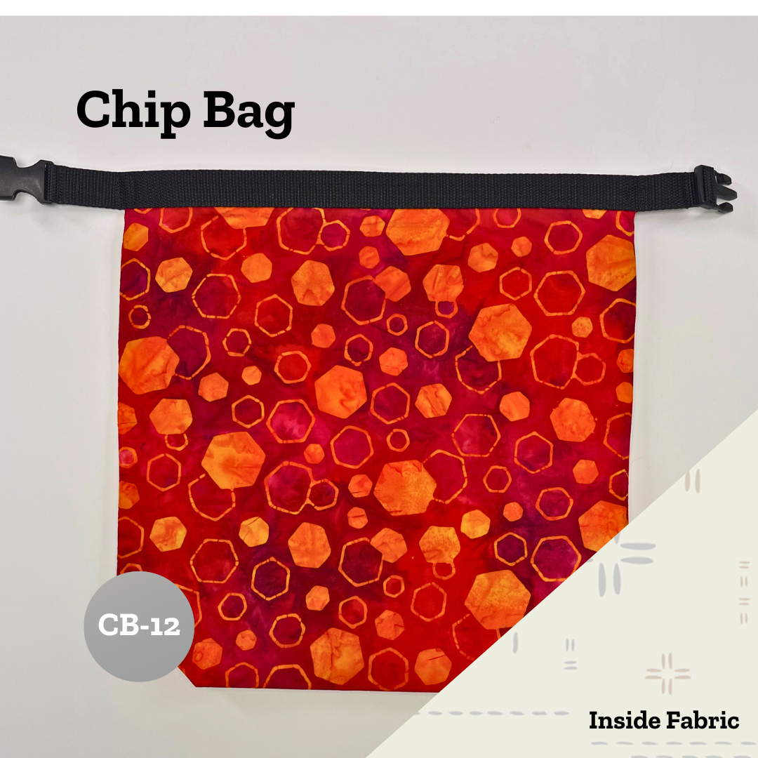 Chip Bag  (+ Inside Pockets)