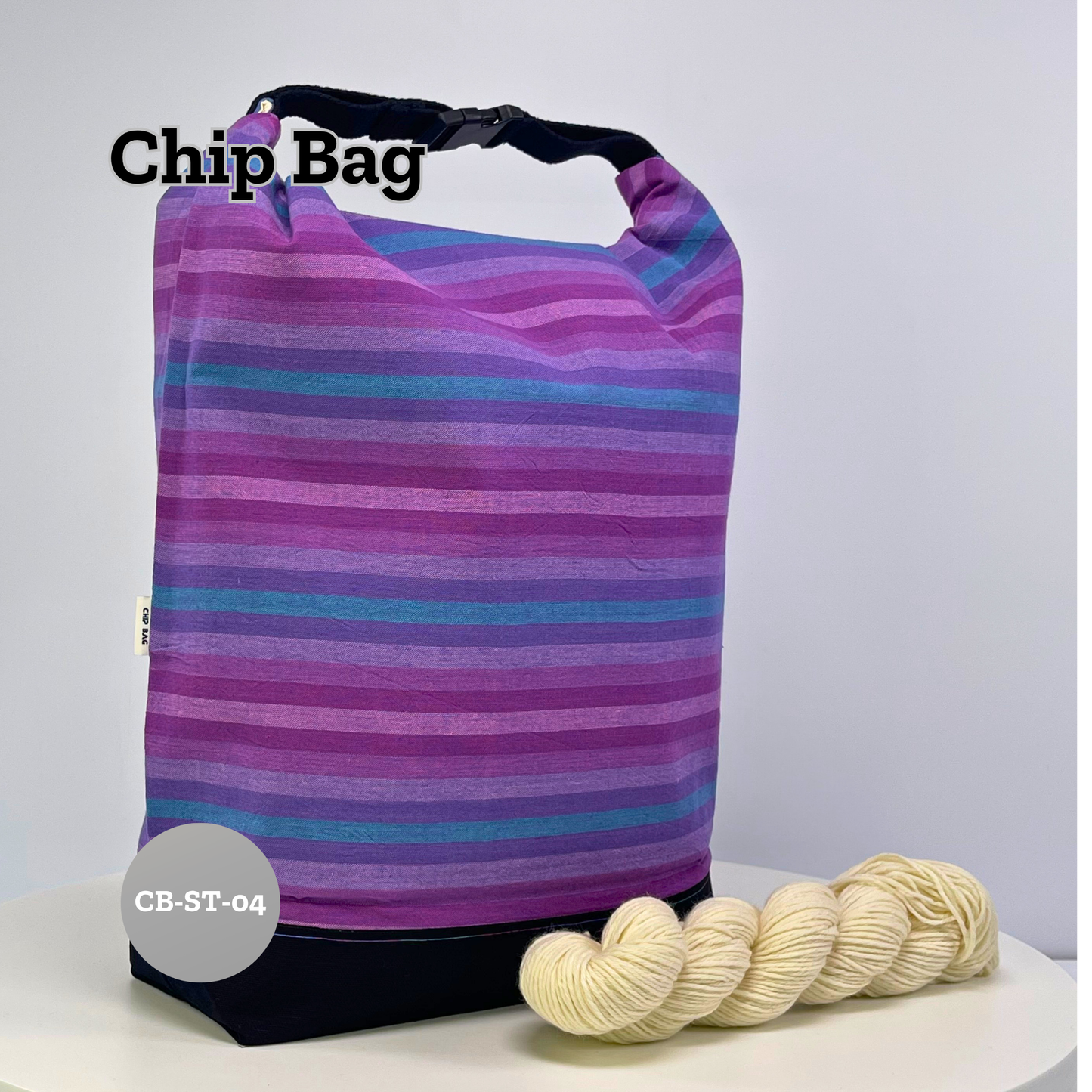 Chip Bag Stripes  (+ Inside Pockets)