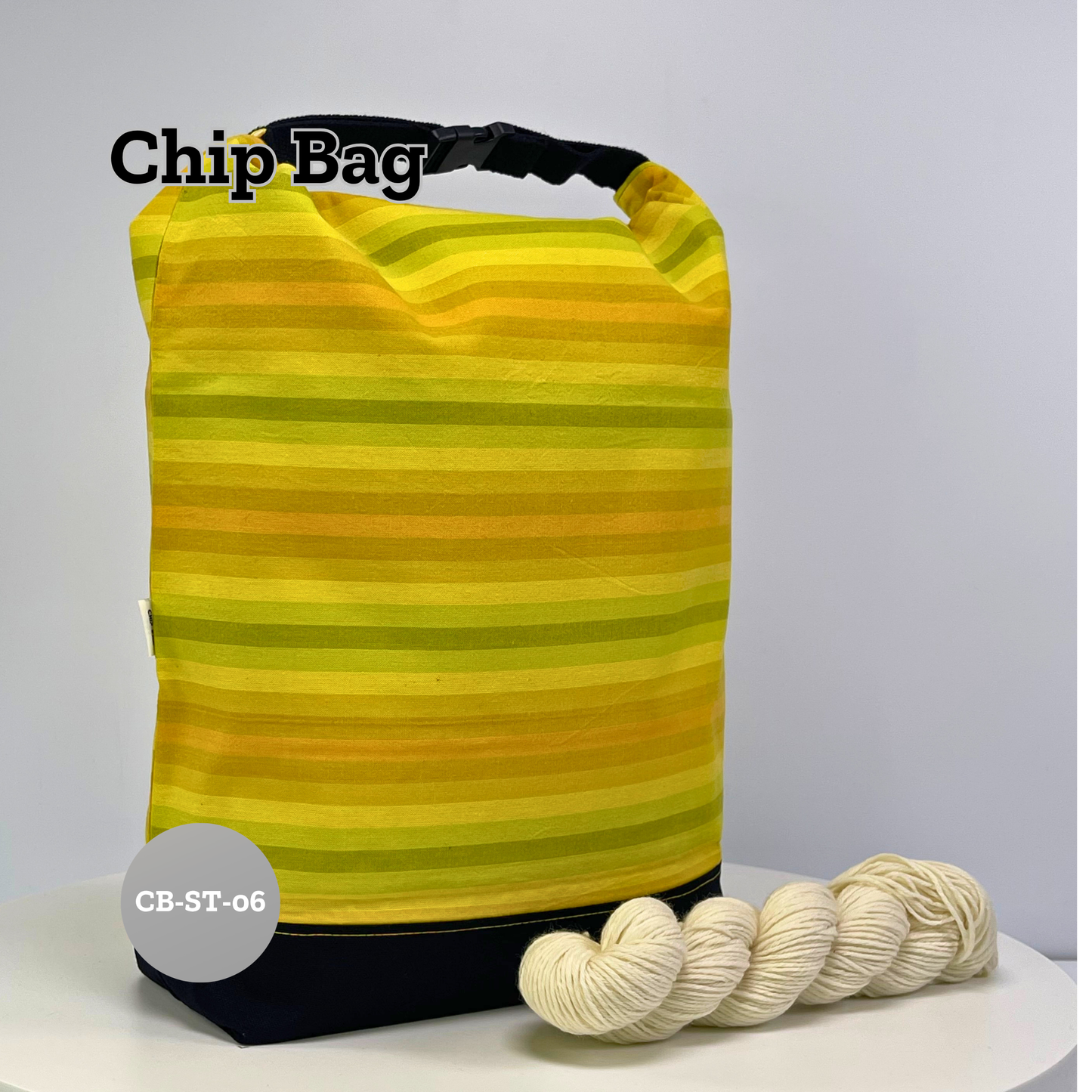 Chip Bag Stripes  (+ Inside Pockets)
