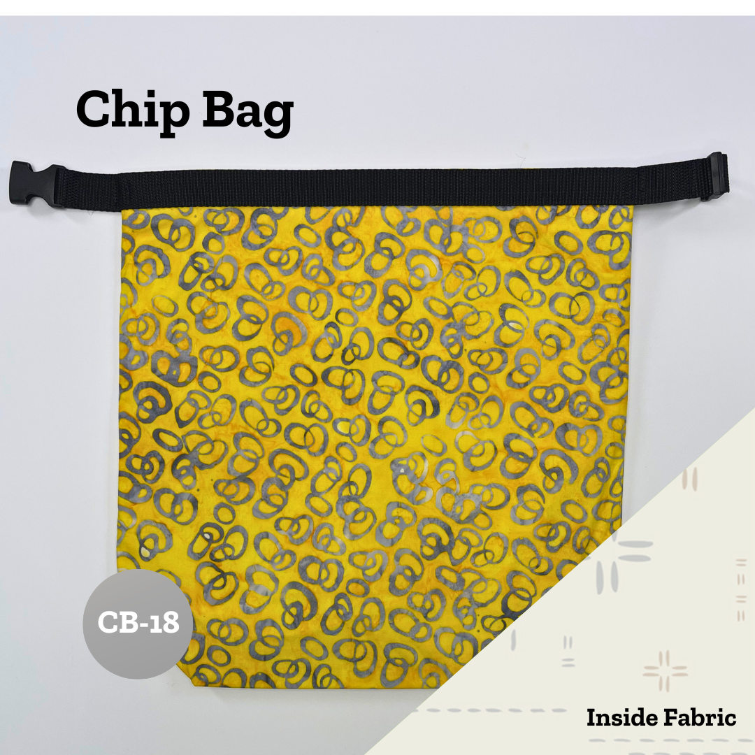Chip Bag  (+ Inside Pockets)
