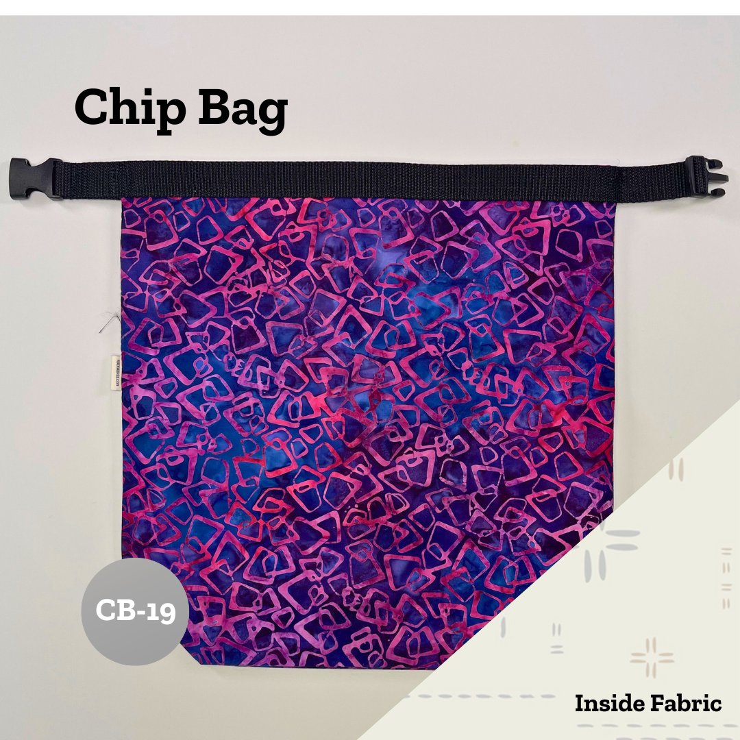 Chip Bag  (+ Inside Pockets)