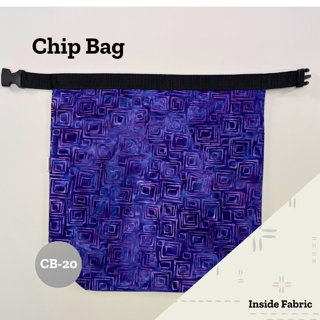 Chip Bag  (+ Inside Pockets)