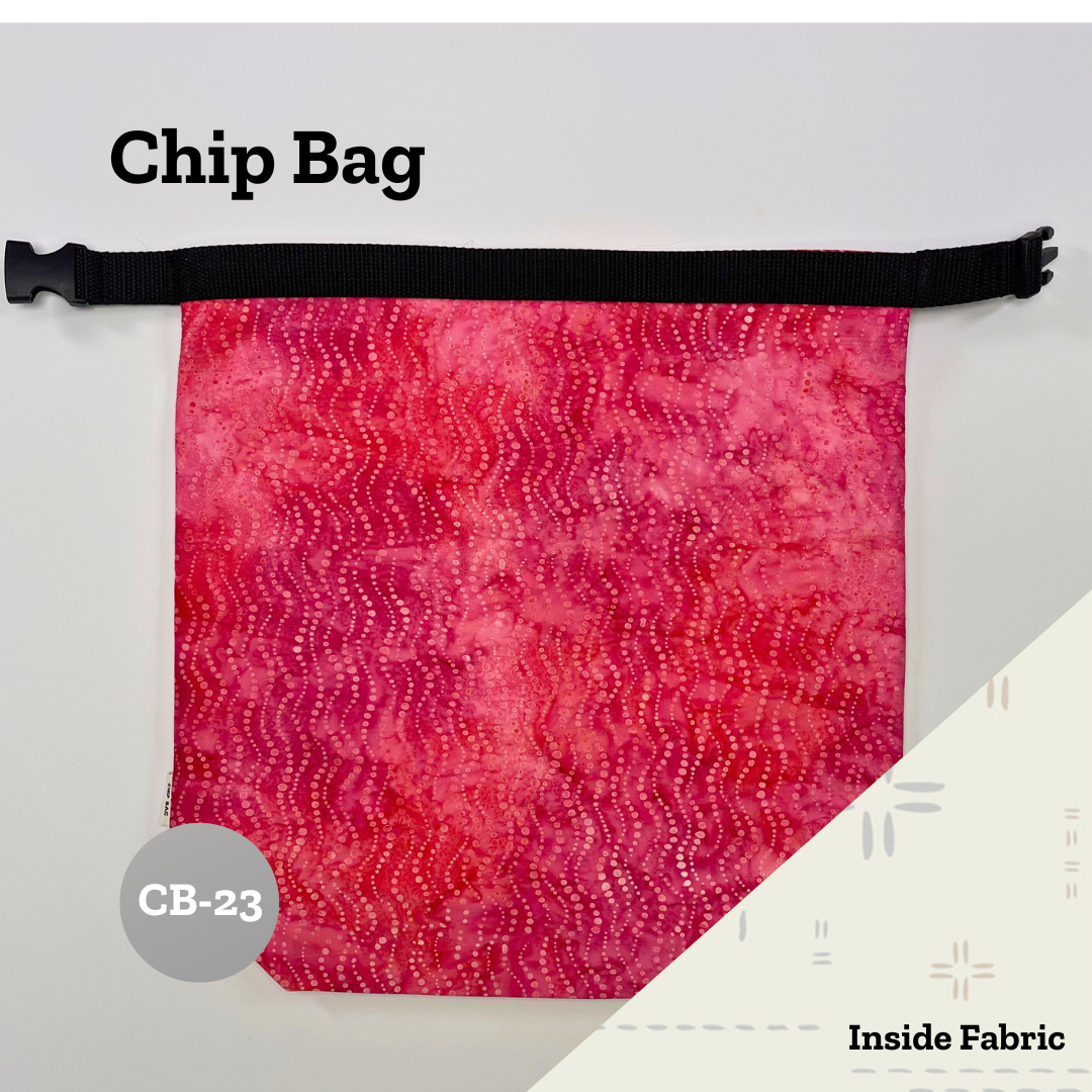 Chip Bag  (+ Inside Pockets)