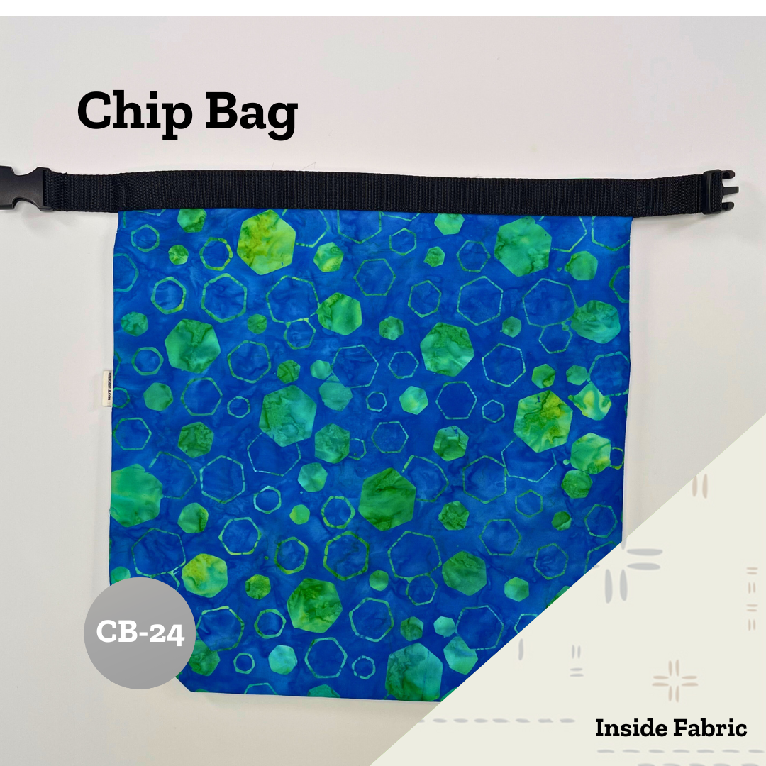 Chip Bag  (+ Inside Pockets)