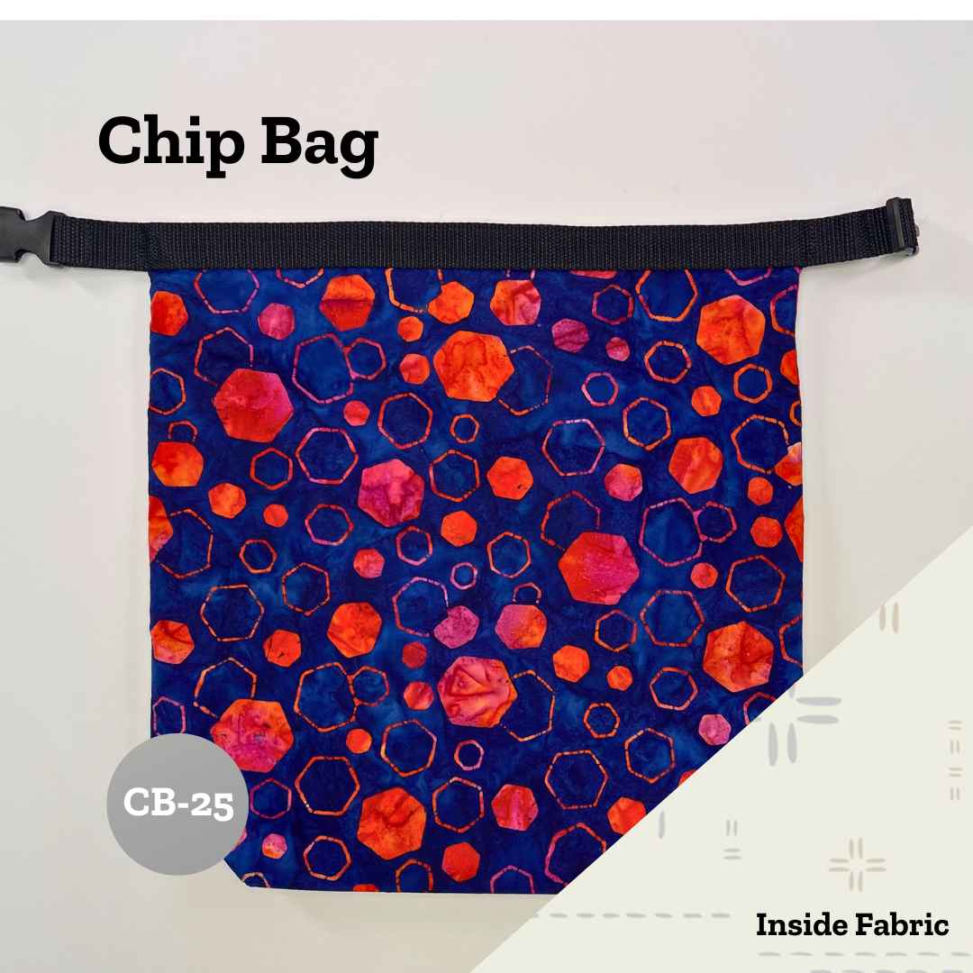Chip Bag  (+ Inside Pockets)