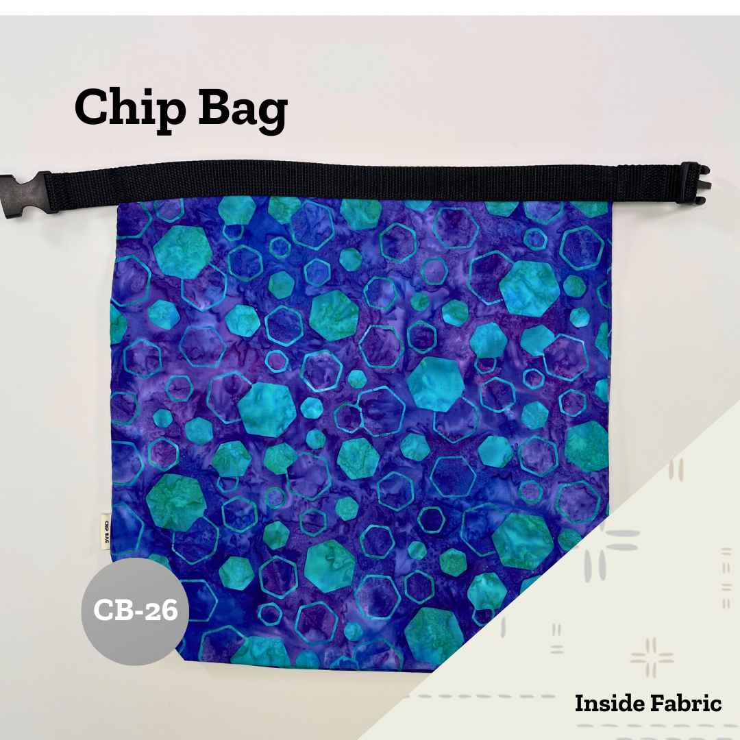 Chip Bag  (+ Inside Pockets)