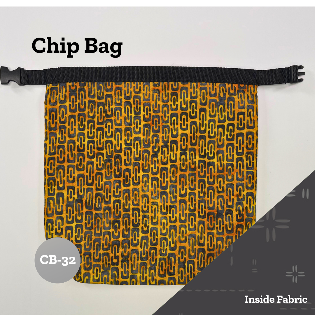 Chip Bag  (+ Inside Pockets)