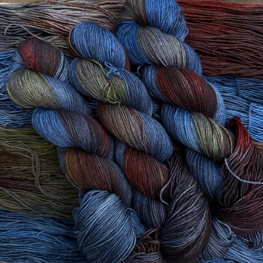 Blue Over-Dye Cyndi (OOAK)