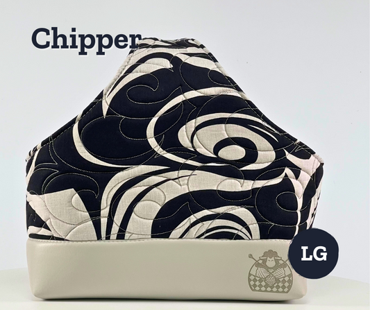 Chip Basket - Black Tie