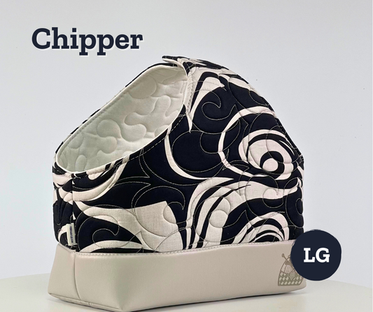 Chip Basket - Black Tie