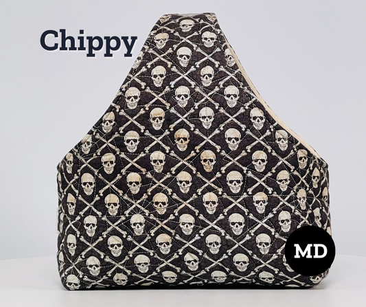 Chip Basket - Skulls & Bones