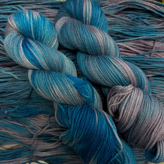 Professor Blurple - Targhee Worsted