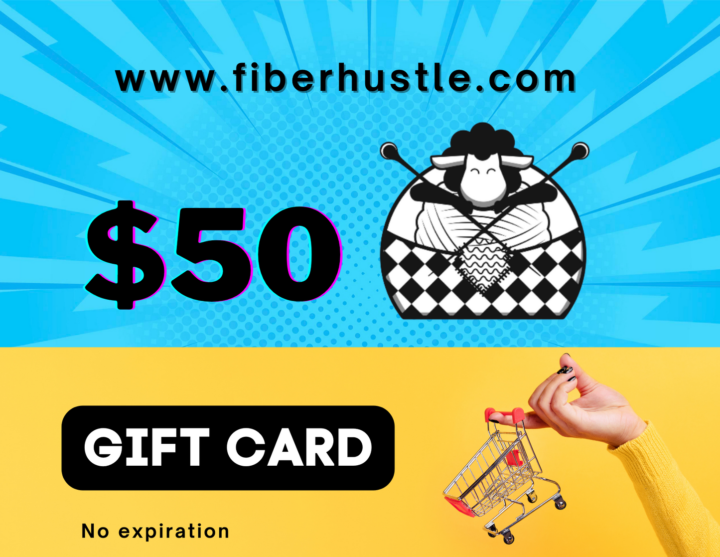 Fiber Hustle Shop - Gift Card