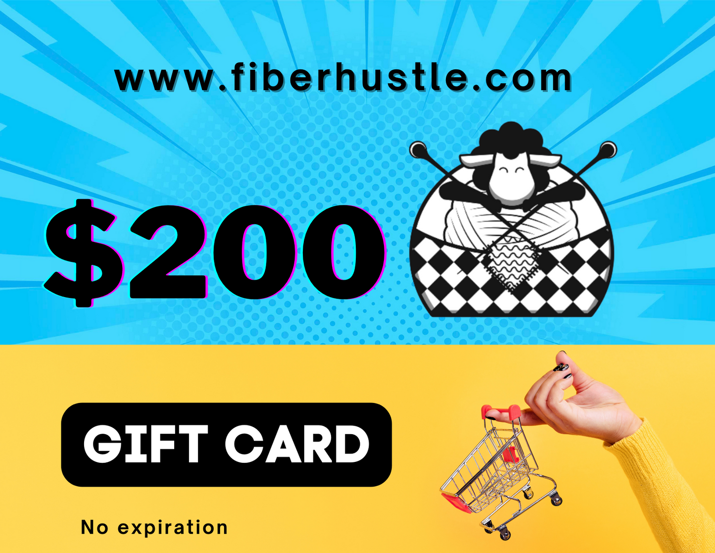 Fiber Hustle Shop - Gift Card